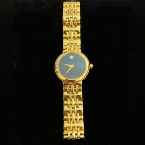 Beautiful Gold Link Bracelet Movado Watch - EUC!!
